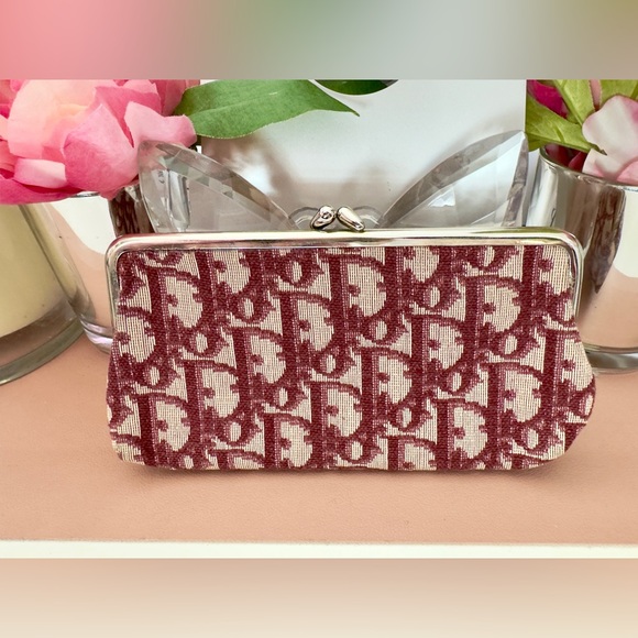Dior Handbags - Dior Trotter Kisslock Coin Purse Wallet